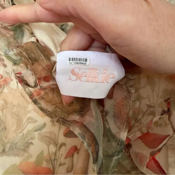 Selkie Floral Ruffle Maxi Dress - Picture 5 of 9